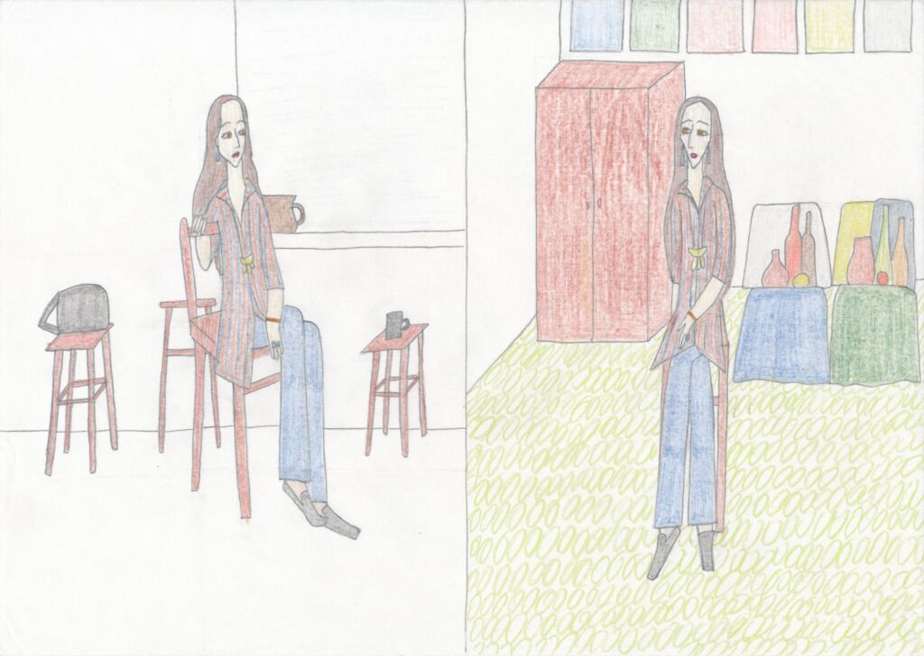 Струящийся портрет