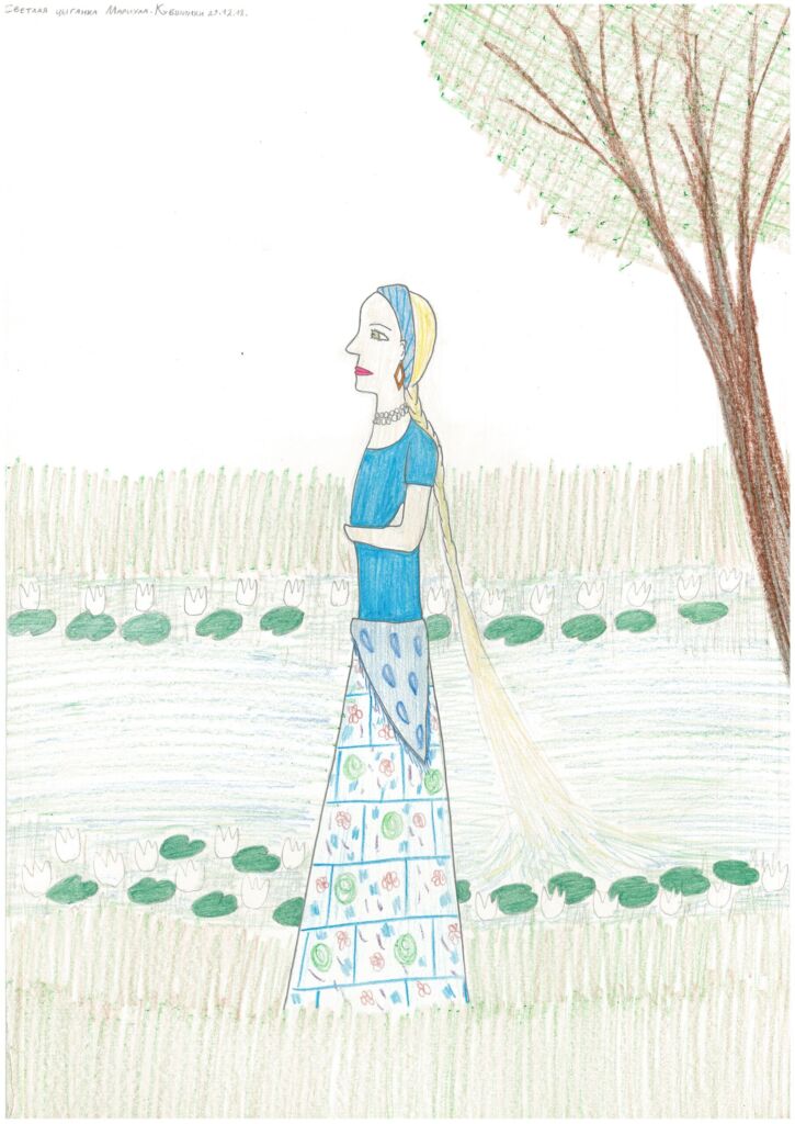 Светлая цыганка Мариула 3