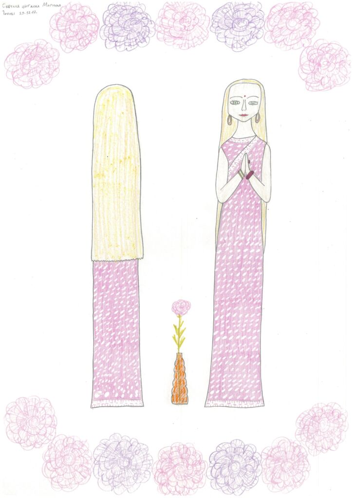 Светлая цыганка Мариула 1