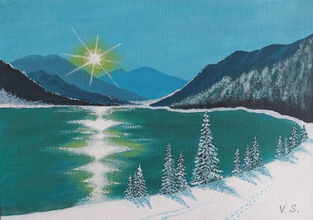 Озеро в горах