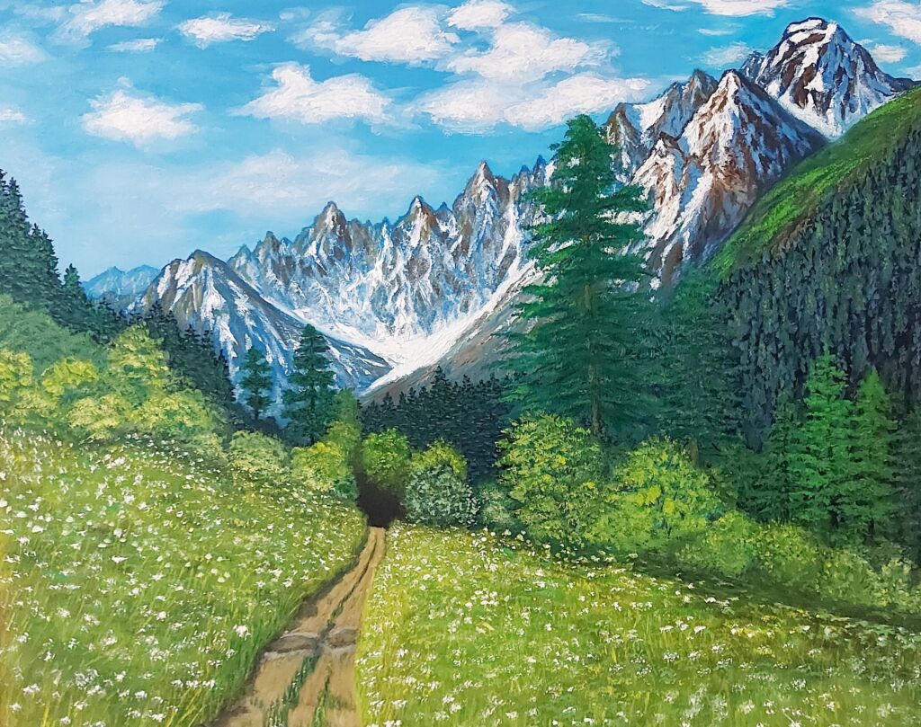 Дорога на Софийский ледник