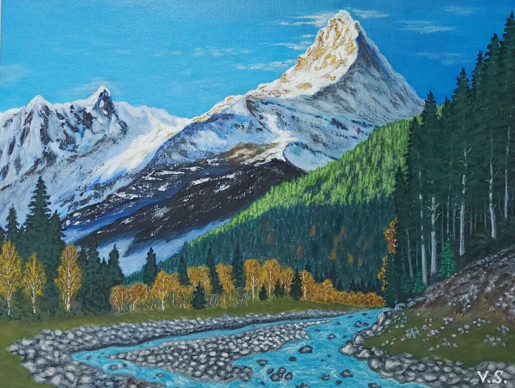 Рассвет над горой Белалакая