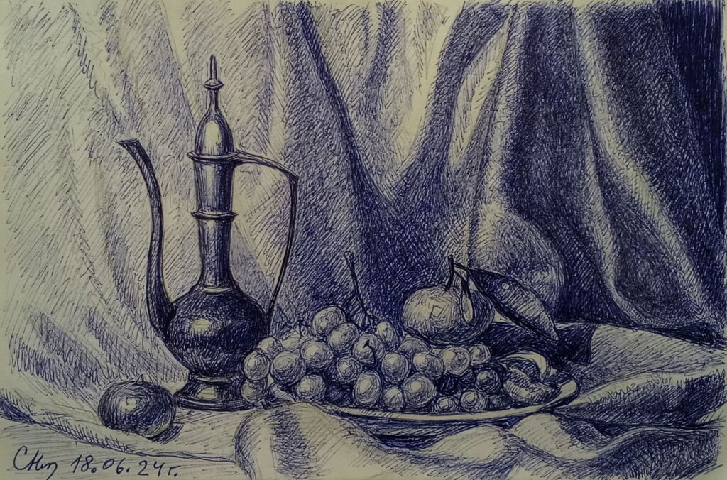 “Натюрморт с виноградом”