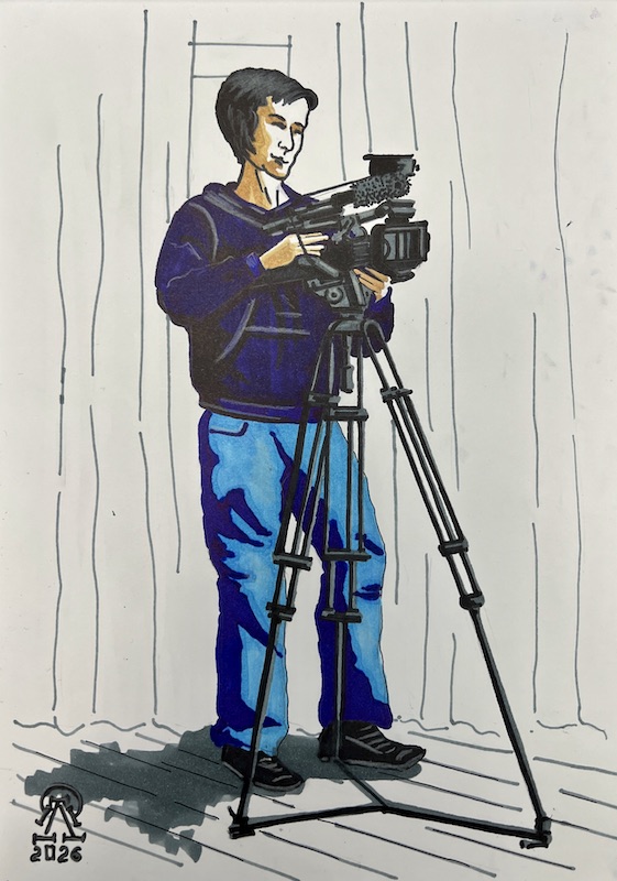 Кинооператор. Скетч.