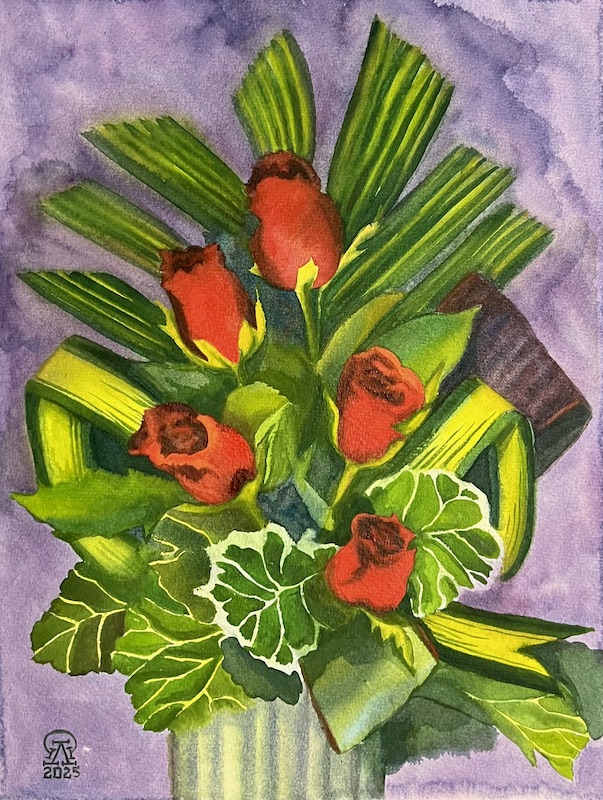 Букетик роз